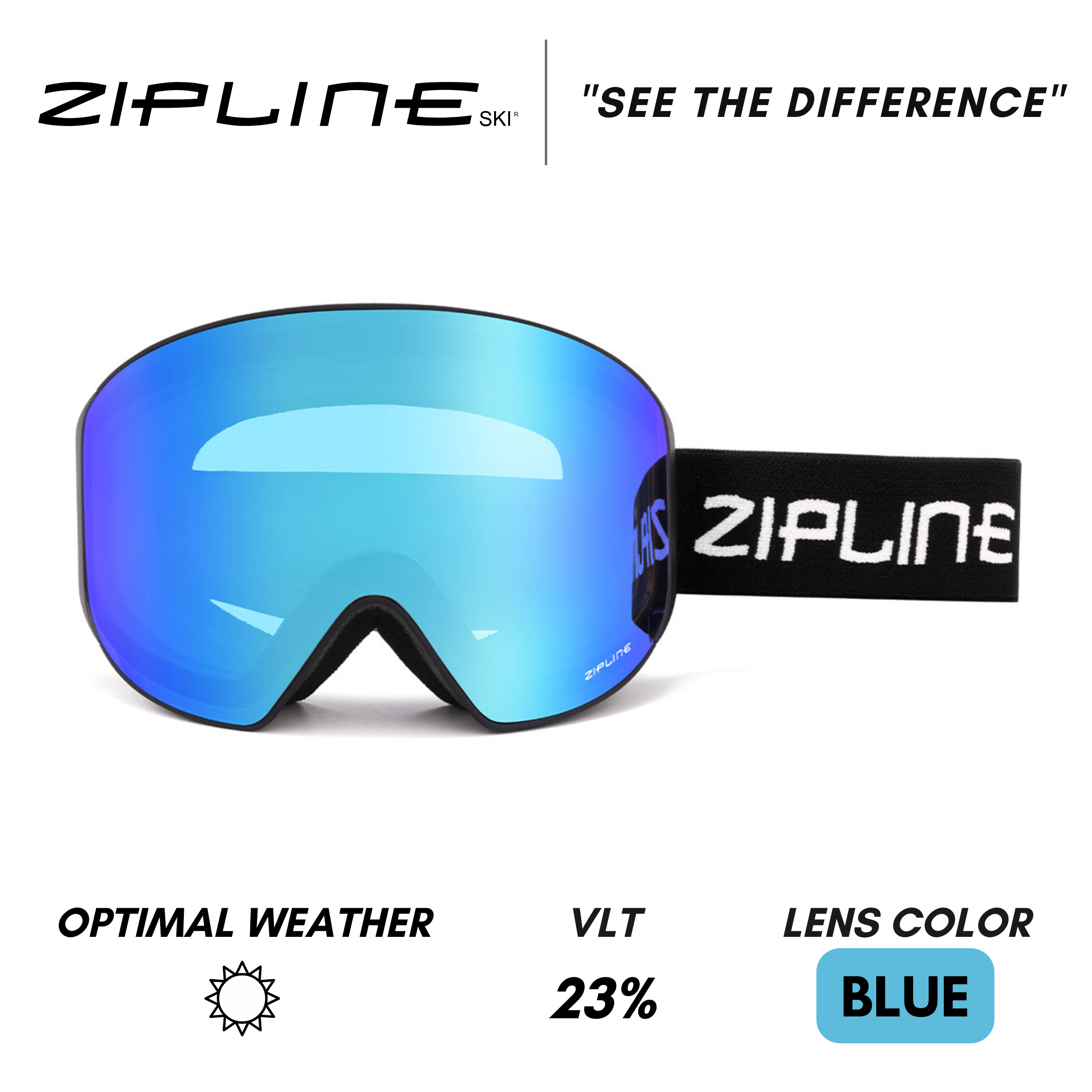Podium XT - HD Replacement Lens Only — Zipline Ski